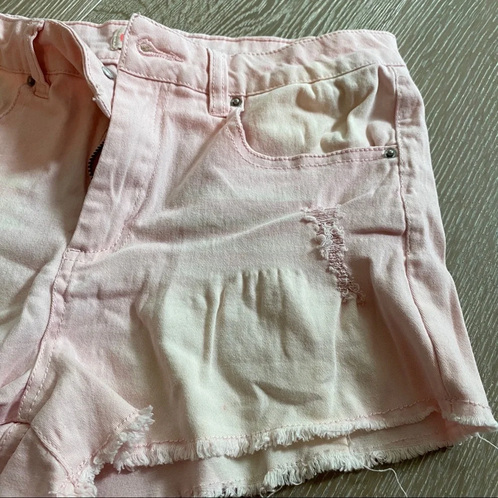 Dollhouse Tie Dye Denim Shorts